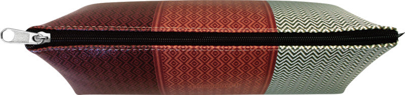 Makenotes Blanket dreieckiges Schlamperetui, leer – Kunstleder – 21 × 9 × 7 cm