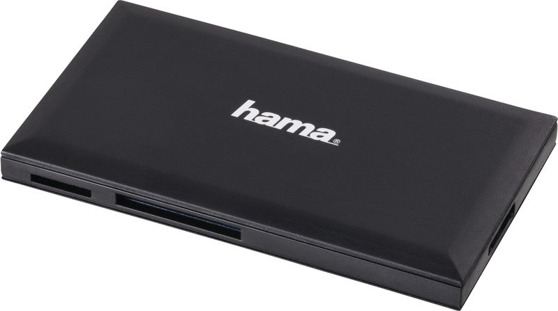 Hama Externer Kartenleser – 90,3 × 9 × 50,3 mm, USB 3.0, schwarz