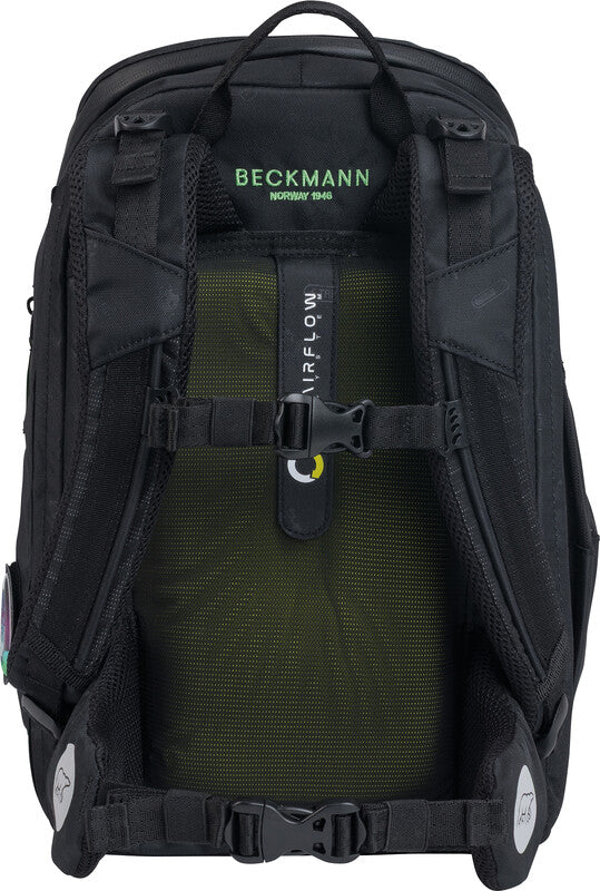 Beckmann Schulrucksack Active Air Flx – Pixel – 26,0×39,0×22,0 cm – aus recyceltem PET
