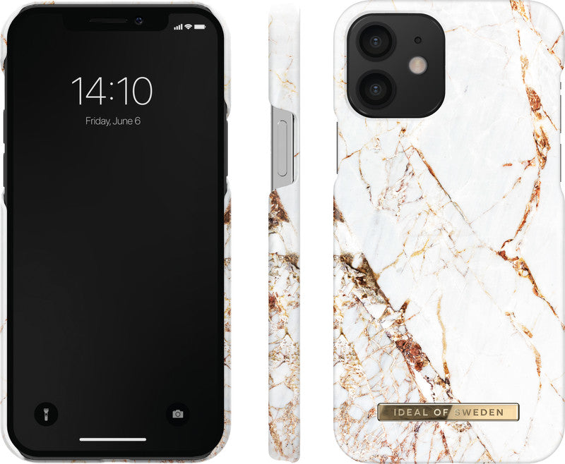 Ideal of Sweden – Backcover – für Apple iPhone 12/12 Pro – Carrara Gold – PC
