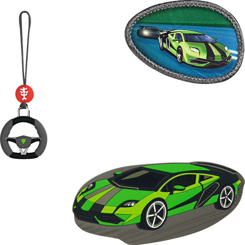 Step by Step Magic Mags Zubehörset – 3-teilig – Race Car Chuck – für Cloud, Space, 2in1 Plus und andere