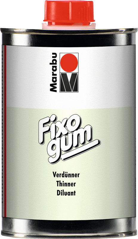 Marabu Verdünner – 500 ml – transparent trocknend – für Fixogum