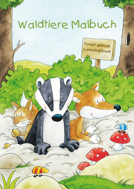 Grätz verlag Malbuch, Papier, 300 g/m2, 21 × 29,7 cm, Mehrfarbig
