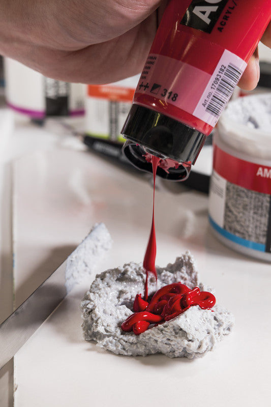 Royal Talens Amsterdam – Acryl Standard – Acrylfarbe – Karmin, 120 ml