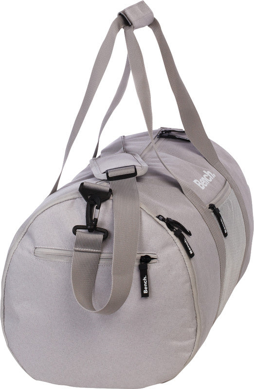 Bench Sporttasche Classic – 30 l, steingrau, mit Schultergurt, wasserabweisend, 50 × 29 × 29 cm