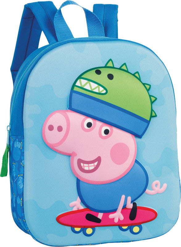 Fabrizio Kindergartenrucksack Peppa Pig – Blau – 23,0×29,0×10,0 cm – Verlängertes Produktleben
