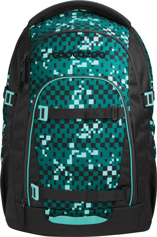 Coocazoo Rucksack Mate – Pixel Blox – 30,0 × 46,0 × 23,0 cm – recycelte Materialien