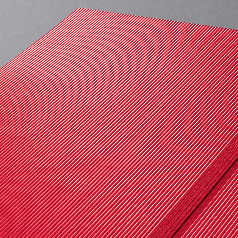 Sigel Notizbuch A4, liniert, Fadenheftung, 194 Seiten, 80 g/m² – rot