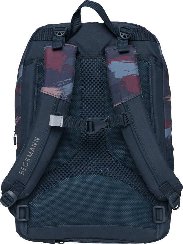 Beckmann Junior Sport Rucksack – Blue Brush – 31,0 × 45,0 × 22,0 cm – recycelte Materialien