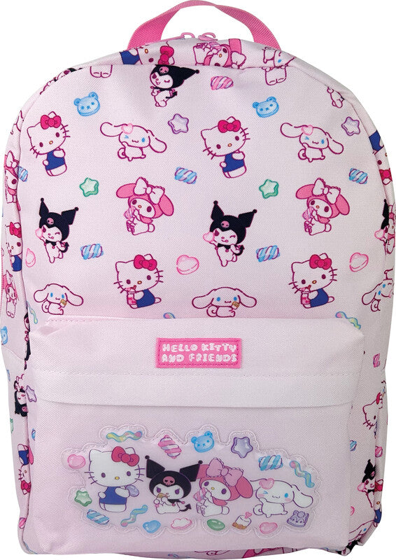 Kitty sweets Schulrucksack – Gepolsterte, Verstellbare Schultergurte – Hello Kitty