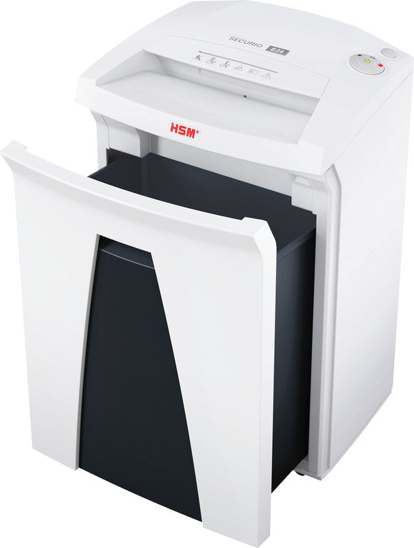 HSM Securio B24 – Aktenvernichter, DIN P-4, Partikelschnitt 4 × 30 mm, 16 Blatt, 35 l, A4