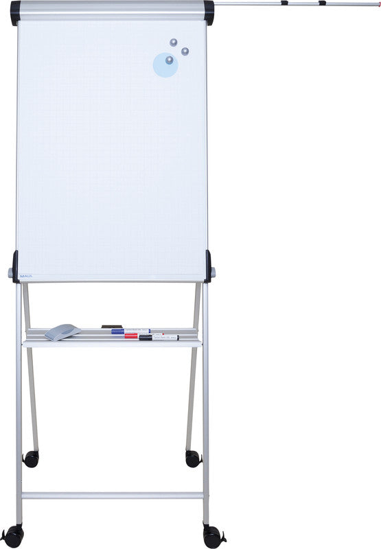 MAUL Flipchart-Block – 69 × 96 cm, weiss, Metall, Recycling