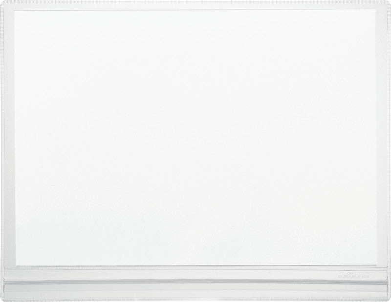 Durable Plakattasche – 210 × 297 mm, transparent, Kunststoff, selbstklebend, wiederablösbar