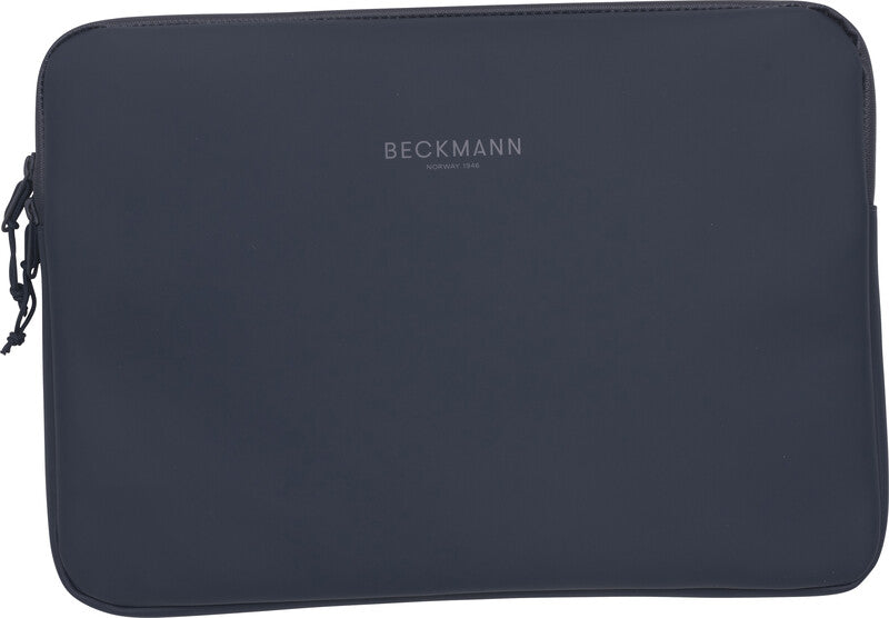 Beckmann Notebook-Schutzhülle – für Notebooks bis 14", wasserabweisend, recyceltes PET (rPET), dunkelblau
