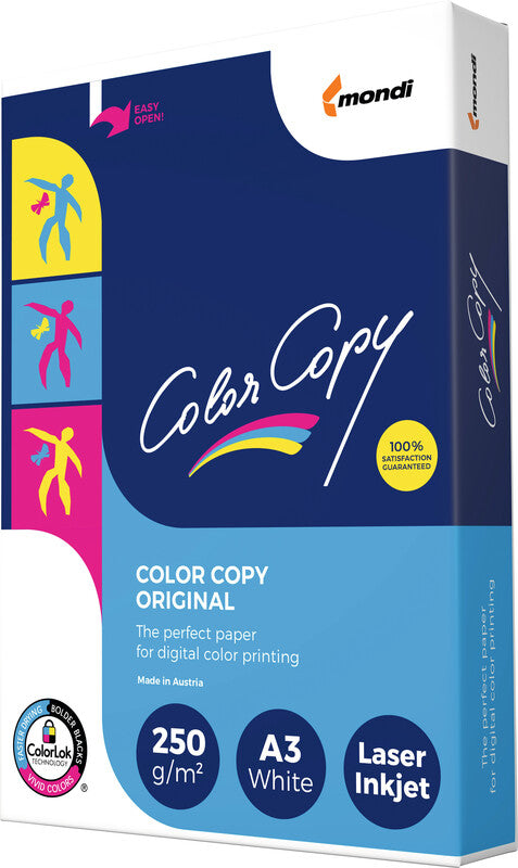 Color copy Designpapier Weiss – A3, 250 g/m², 125 Blatt