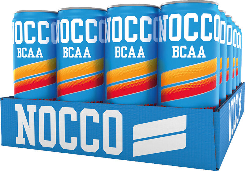 NOCCO Energiegetränk Blutorange del Sol zuckerfrei mit Koffein – 3,3 dl