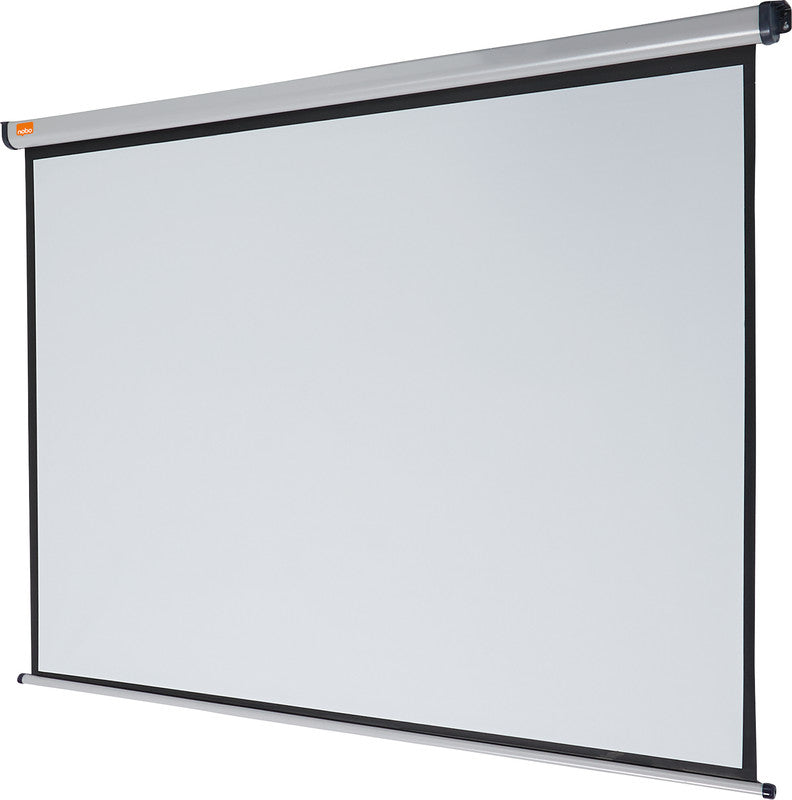 Nobo Rollo-Leinwand – 4:3, 175 × 132,5 cm, weiss