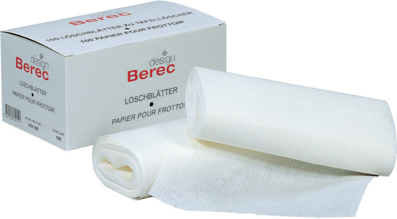 BEREC Löschpapier – Weiss, 100 Blatt