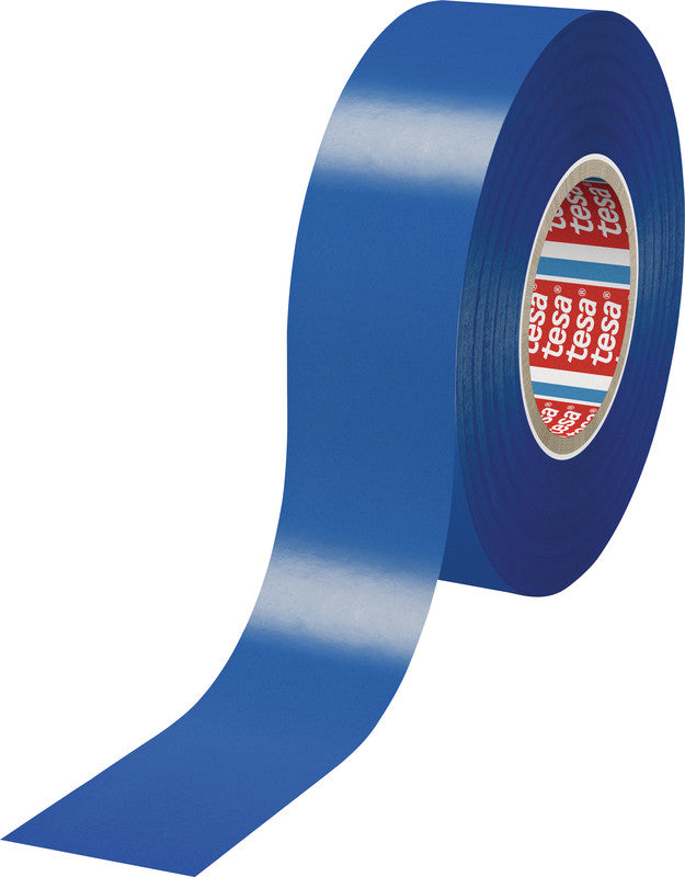 tesa Vinylband – 19 mm × 33 m, blau