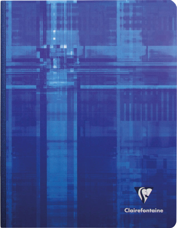 Clairefontaine Notizheft, 170 × 220 mm, kariert, Leinenrücken, 192 Seiten, 90 g/m² – sortiert