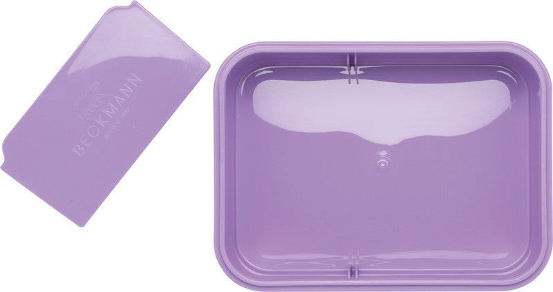 Beckmann Lunchbox – 1,7 l – mit herausnehmbarem Innenteiler – Kunststoff – mehrfarbig – 18,7 × 14,0 × 7,0 cm