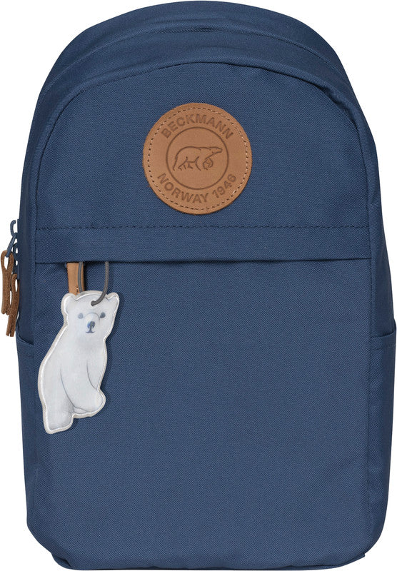 Beckmann Kindergartenrucksack Urban Mini – Dusty Blau – Recycelte Materialien