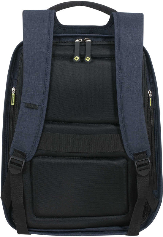 Samsonite Securipak – Notebook-Rucksack – für 15,6"-Notebook, 17 l, Kunststoff, Blau, RFID-Schutz