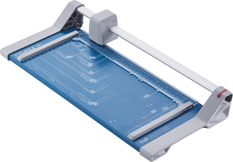 Dahle Roll- und Schnitt-Schneidemaschine 507 Generation 3 – 320 mm, bis A4, 8 Blatt
