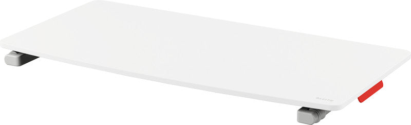 Leitz Stehtisch – 35 × 70 × 4,8–31 cm – Grau – Höhenverstellbar