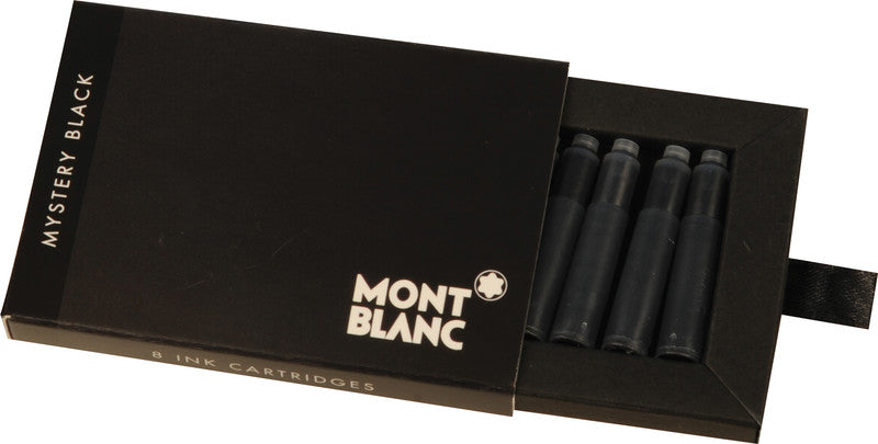 Montblanc Tintenpatronen – Schwarz, dokumentenecht, geruchsarm, 8 Stk.