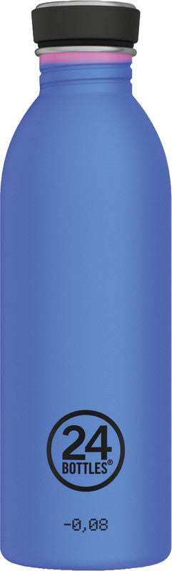 24Bottles Trinkflasche Urban Reactive – 5 dl – Edelstahl, Schraubverschluss, auslaufsicher – Pink/Blau