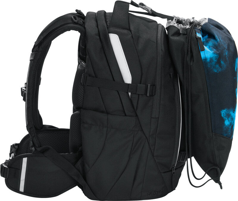 Coocazoo Sportbeutel – 4,5 l, Motiv Mystic Clouds, wasserabweisend, 34 × 43 cm