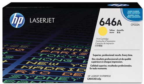HP Toner 646A – Gelb, 12500 Seiten