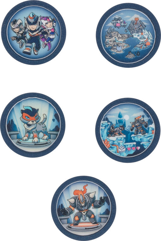 Beckmann Magic Mags Zubehörset – 5-teilig – Tiger Race – für Classic, Active Air FLX, Plus Air