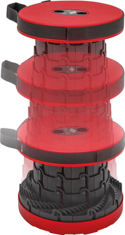 Wedo Hocker Sittogo – Sitzhöhe 6,5–44 cm, 135 kg, rot