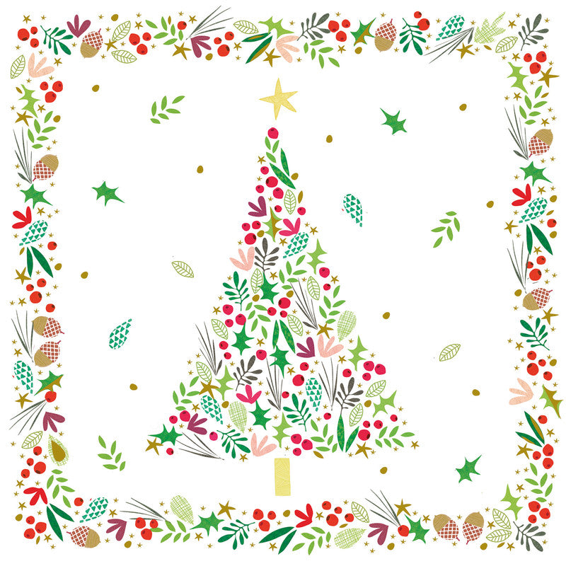 Ppd Turnowsky Christmas Servietten – 33 × 33 cm – 3-lagig, Tissue – 20 Stk., FSC