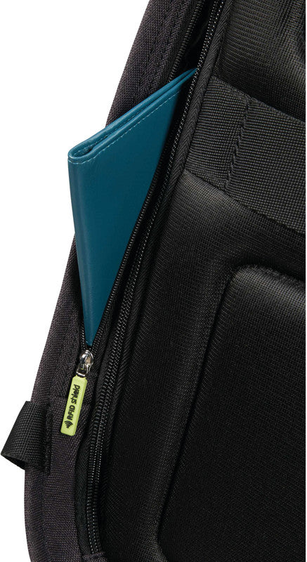 Samsonite Securipak Notebook-Rucksack – 17 l, USB-Port, Aufsteckfunktion, Kunststoff, Schwarz