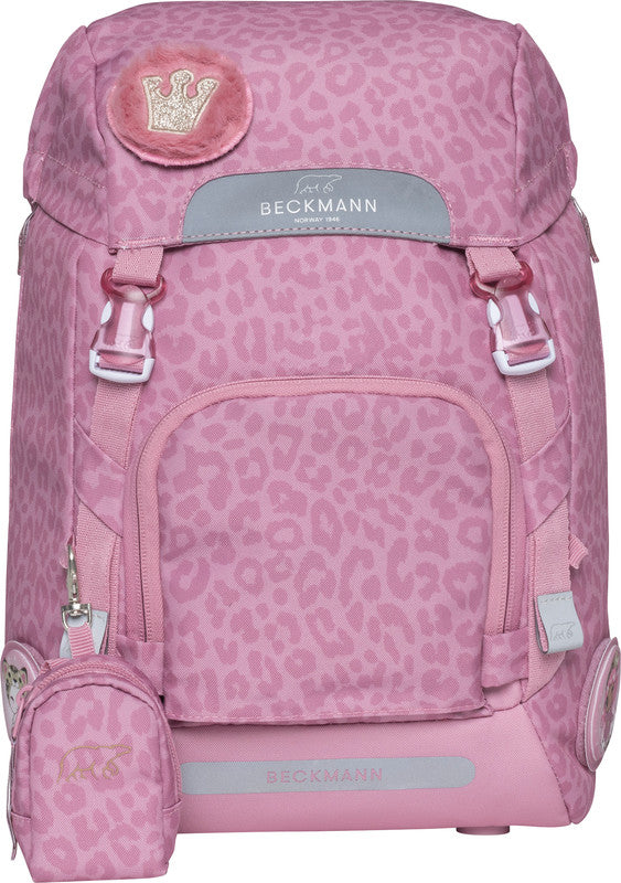 Beckmann Classic Schulrucksack 1st – 6-teilig – Furry, mit Leuchteffekt