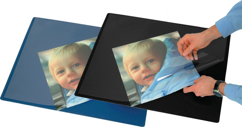 Q-connect Schreibunterlage – 630 × 500 mm – Kunststoff, rutschfest