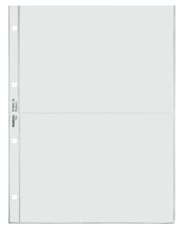 Kolma Sichtmappe A4 – transparent, Kunststoff, glänzend, 95 µm, 10er-Pack