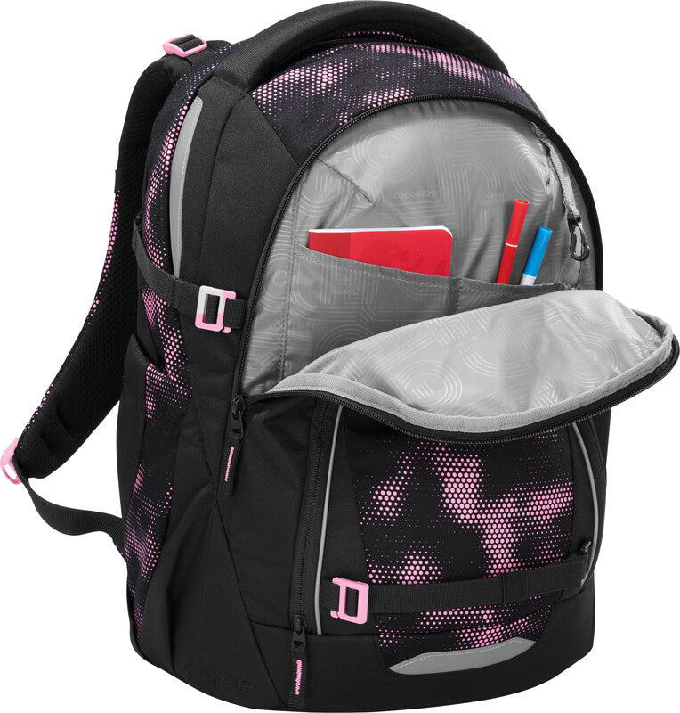 Coocazoo Rucksack – Pink Illusion – 30 l – recycelte Materialien