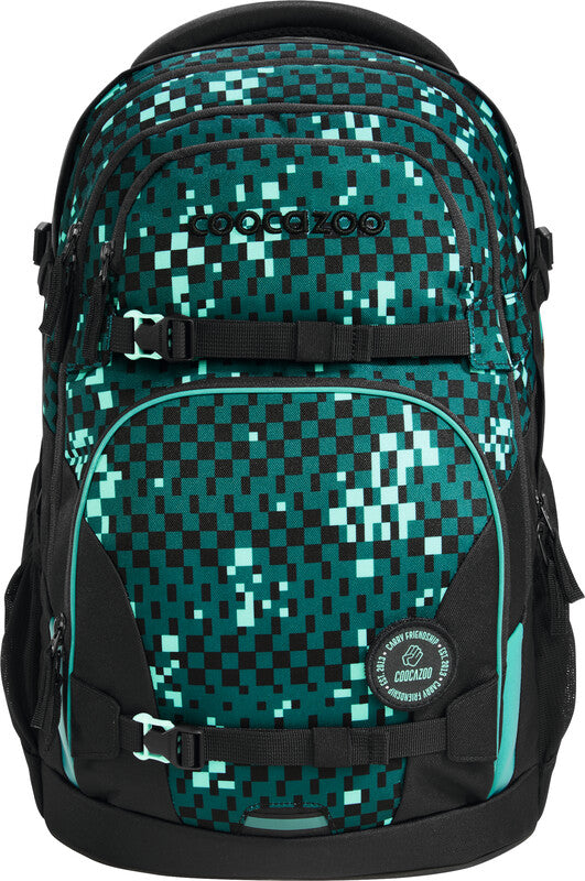 Coocazoo Rucksack Porter – Pixel Blox – 30/35 l – 30,0 cm × 44,0 cm × 23,0 cm