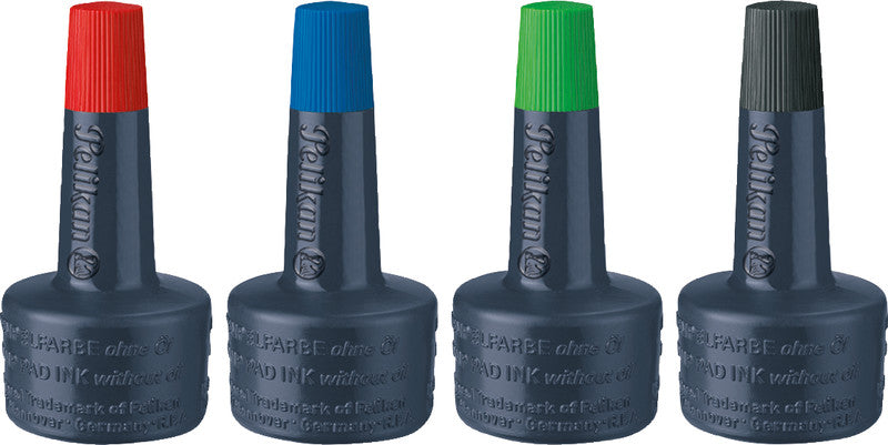 Pelikan Stempelfarbe – 28 ml, Kunststoff, ohne Öl, Blau