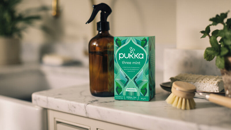 Pukka Three Mint – Teebeutel, Bio-Kräutertee – 20 Beutel