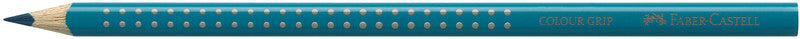 Faber-Castell Aquarellfarbstift Colour Grip 2001 – Kobalttürkis, Ø 3 mm, Dreikantig, FSC