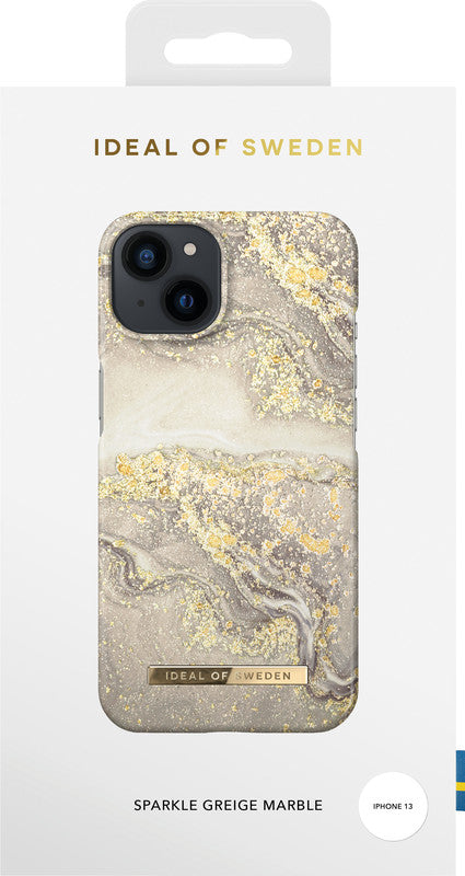 Ideal of Sweden – Backcover – für Apple iPhone 13 – Sparkle Greige Marble – PC