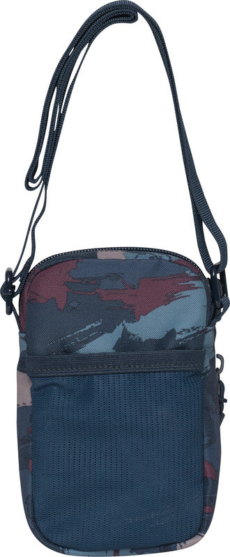 Beckmann Umhängetasche – Motiv Blue Brush, 11 × 17 × 5 cm, Polyester (PES)