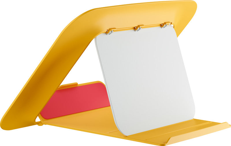 Leitz Ergo Cosy Notebookhalter – für Notebooks 13–17", Kunststoff, Warmgelb