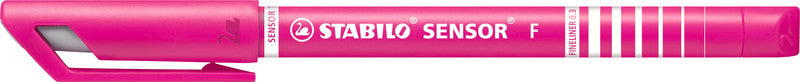STABILO Sensor F Fineliner 0,3 mm – pink