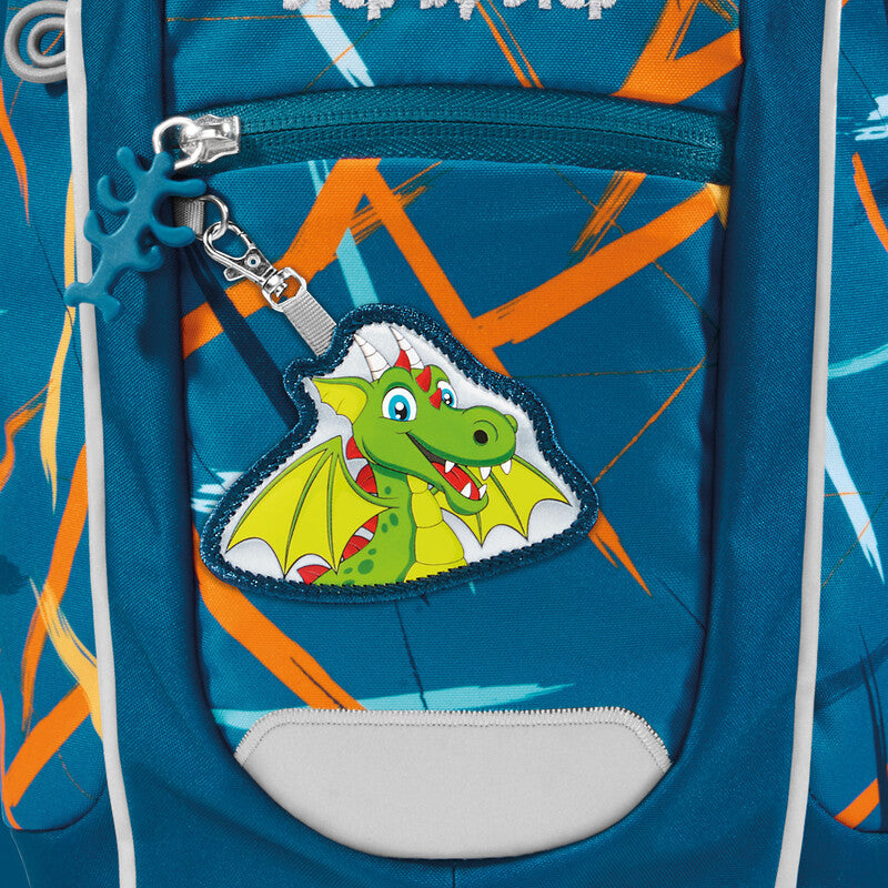 Step by Step Kindergartenrucksack-Set MINI – 2-teilig – Dragon Milo – recycelte Materialien